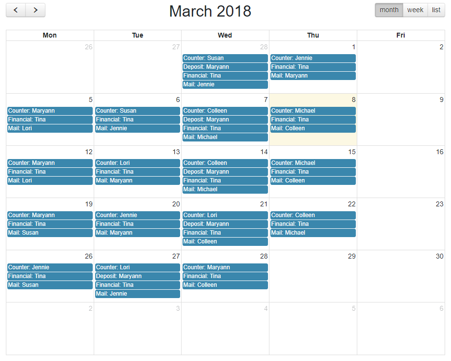 Calendar is putting events back 1 day · Issue #4096 · fullcalendar ...