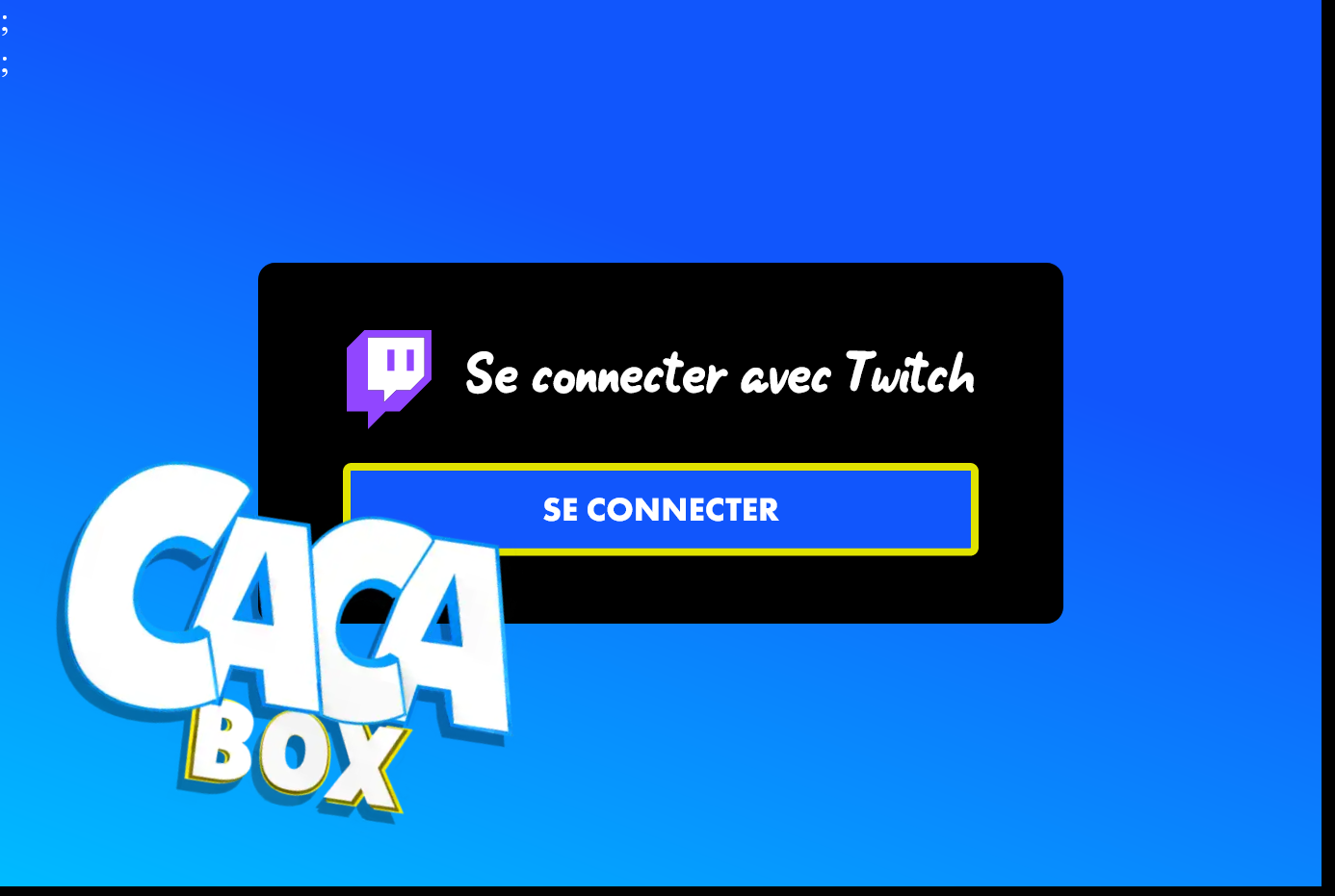 [bug] Des points-virgules sur le rendu. · Issue #1 · Cacabox/qui-est-ce ...