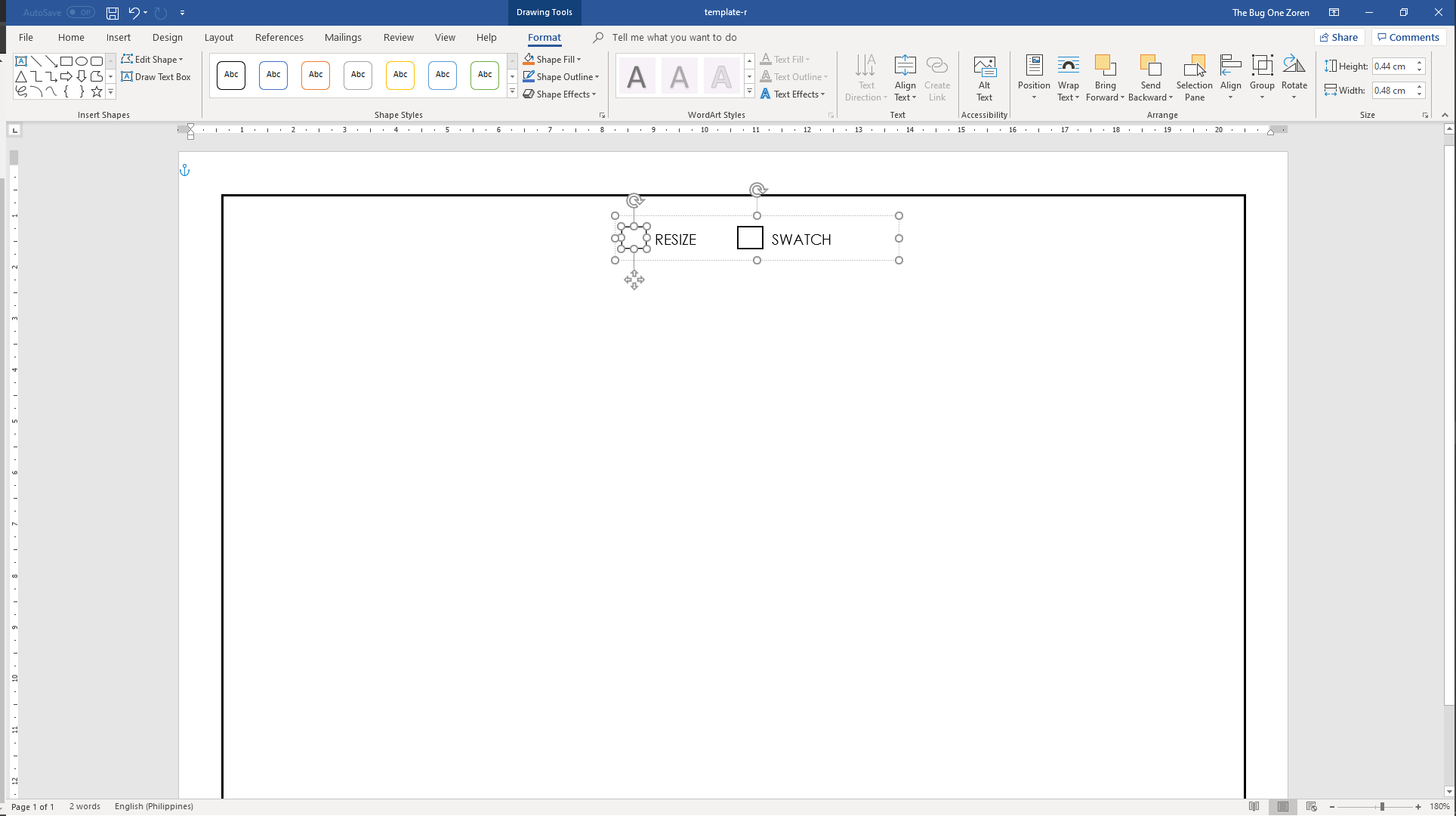 Templates Shape · Issue #1808 · PHPOffice/PHPWord · GitHub