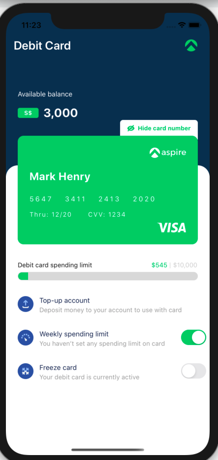 GitHub - trqvinh90/DebitCardSample