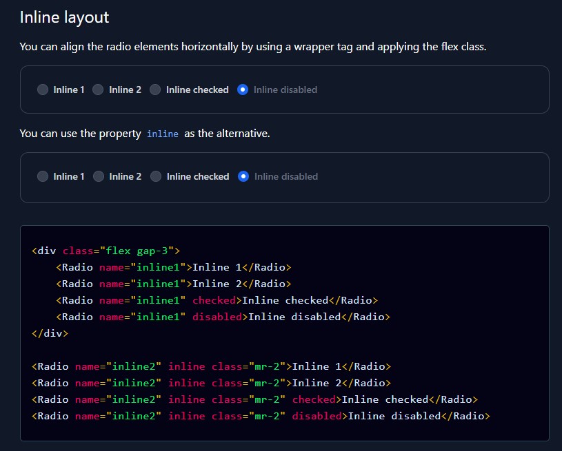 Checked property of Radio button does not work · Issue #232 ...