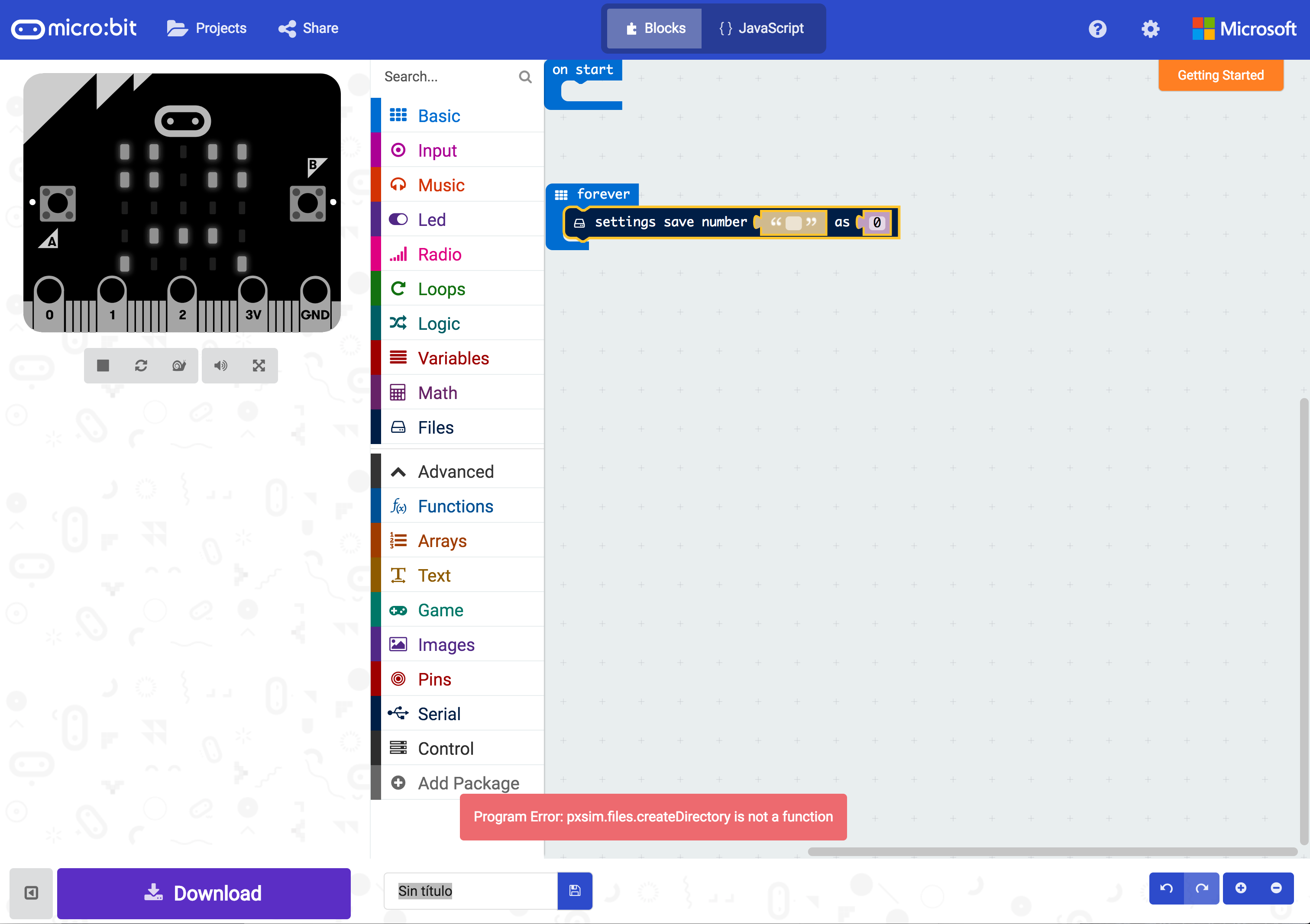 File System package simulator error · Issue #3250 · microsoft/pxt · GitHub