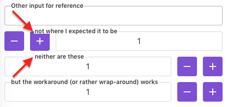 Label position on-border/inside is rendered at the wrong position ...