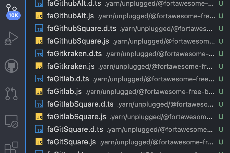 Fortawesome with Yarn berry pnp mode · FortAwesome FontAwesome
