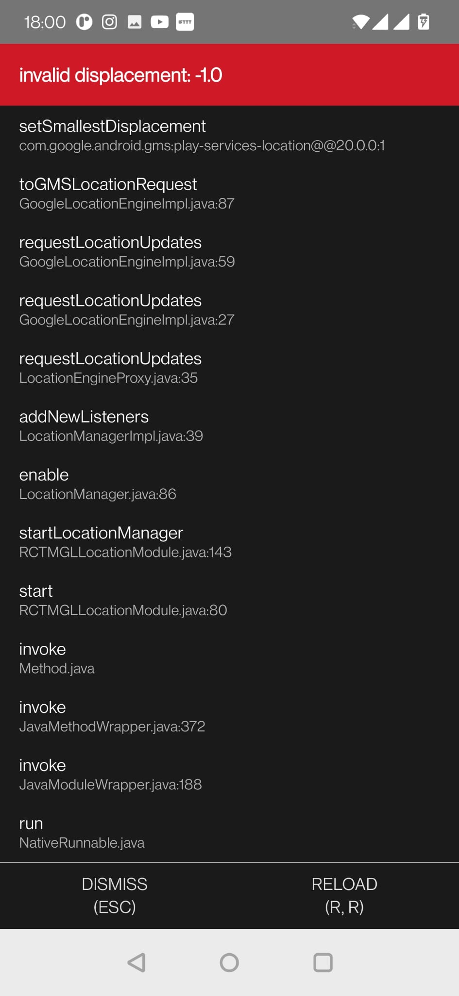 [Bug]: Invalid displacement location error React Native · Issue #2579 ...