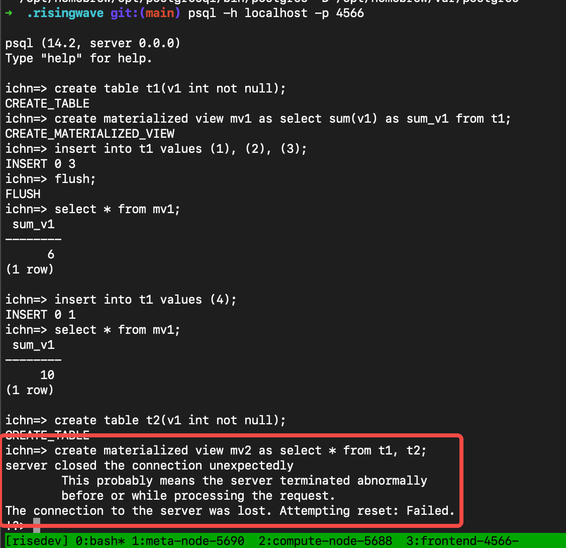 server crashed because of unsupported operator · Issue #1829 ...