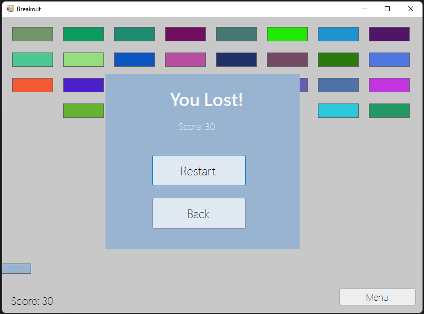 GitHub - noutashm/64BreakoutGame: A Simple .NET breakout game
