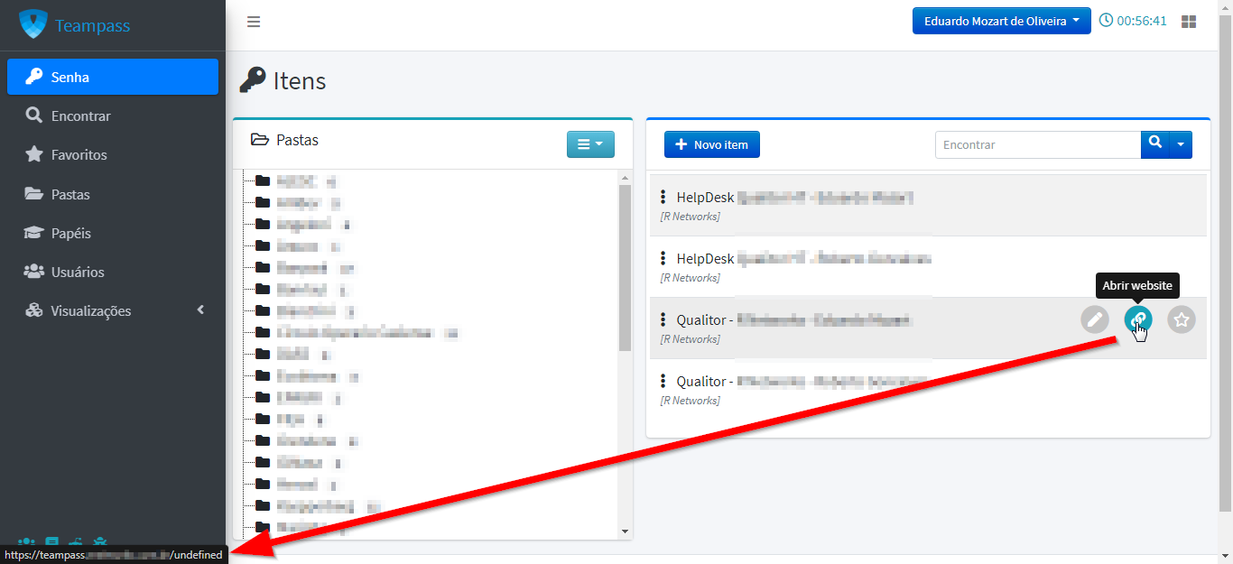 Undefined link when clicking into "Go to website" of an item · Issue ...
