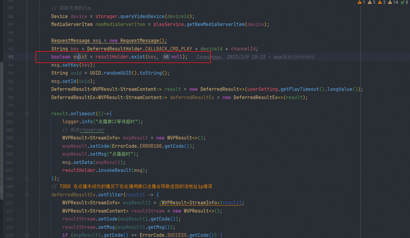 一个设备之前可以正常点播，过了一阵点播提示“点播接口等待超时”，重启正常 · Issue #822 · 648540858/wvp ...