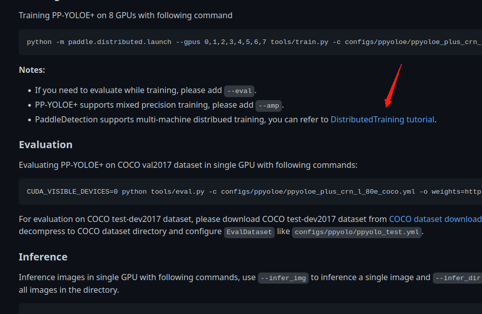 多机分布训练文档是死链 · Issue #7453 · PaddlePaddle/PaddleDetection · GitHub