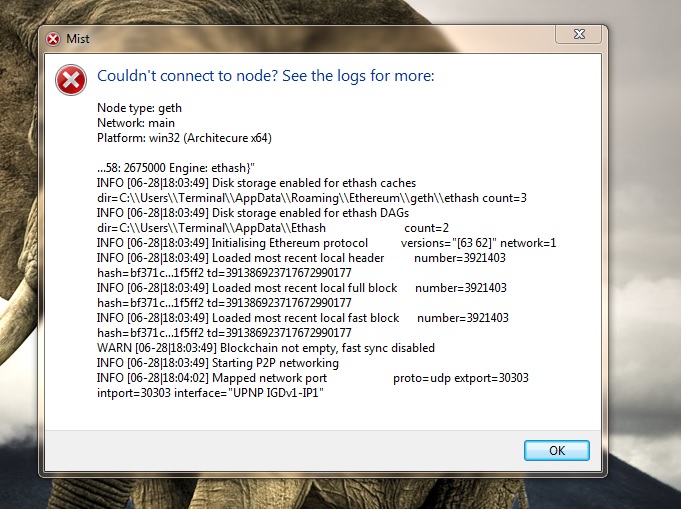 couldnt connect to node · Issue #2651 · ethereum/mist · GitHub