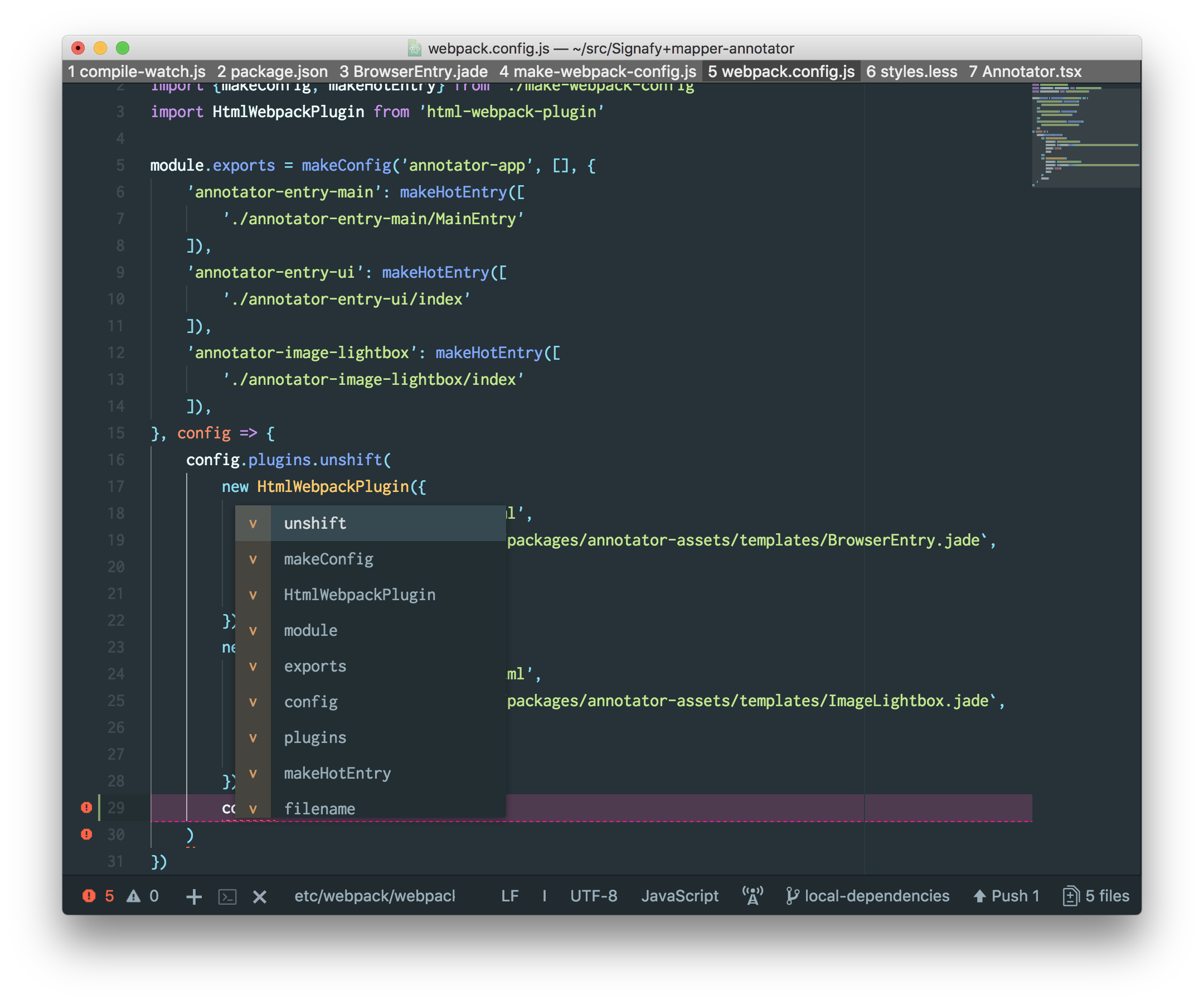 popup covers the cursor, can't see what I'm typing