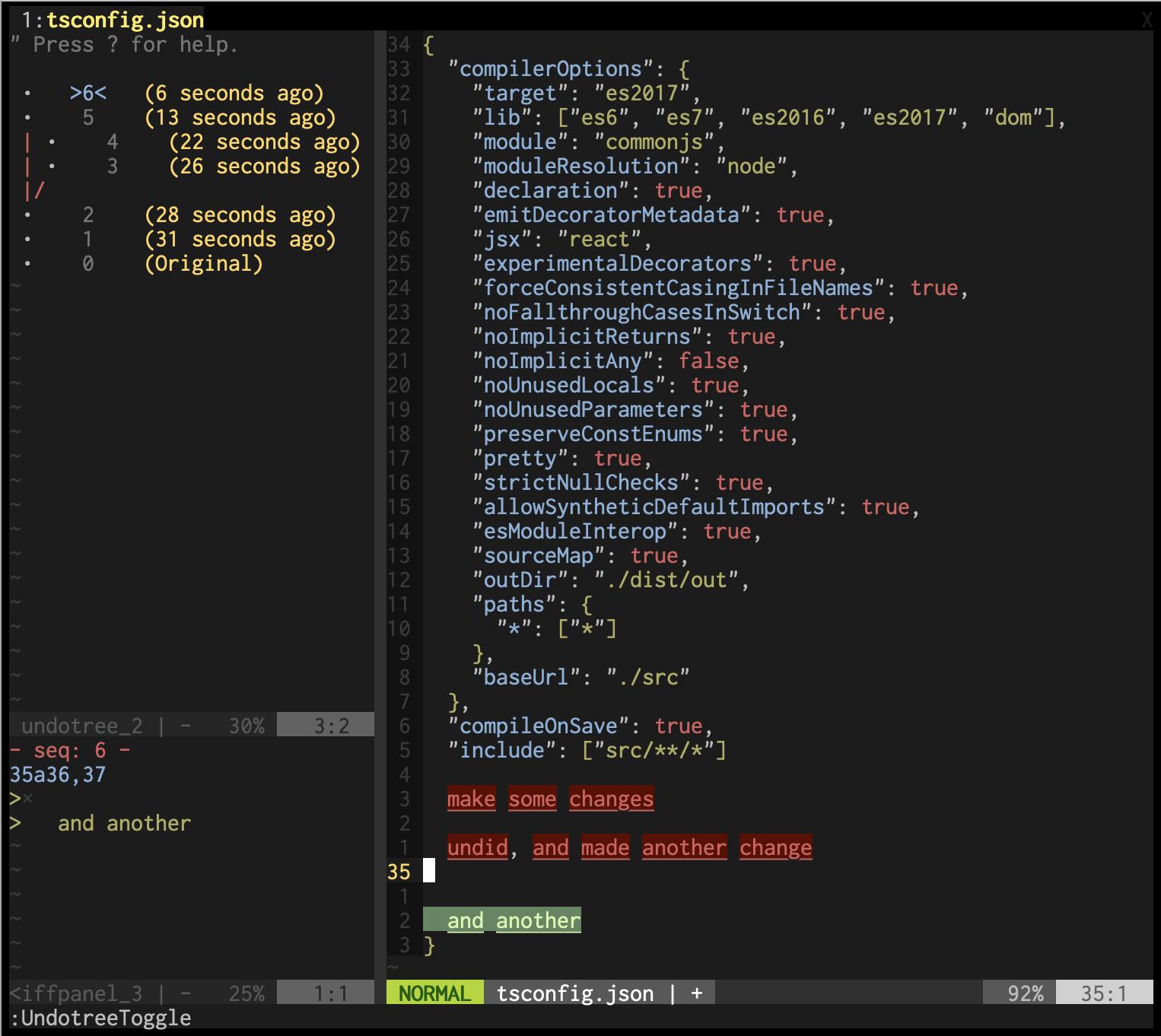 Persist undo history when reopening a previously-closed buffer · Issue ...