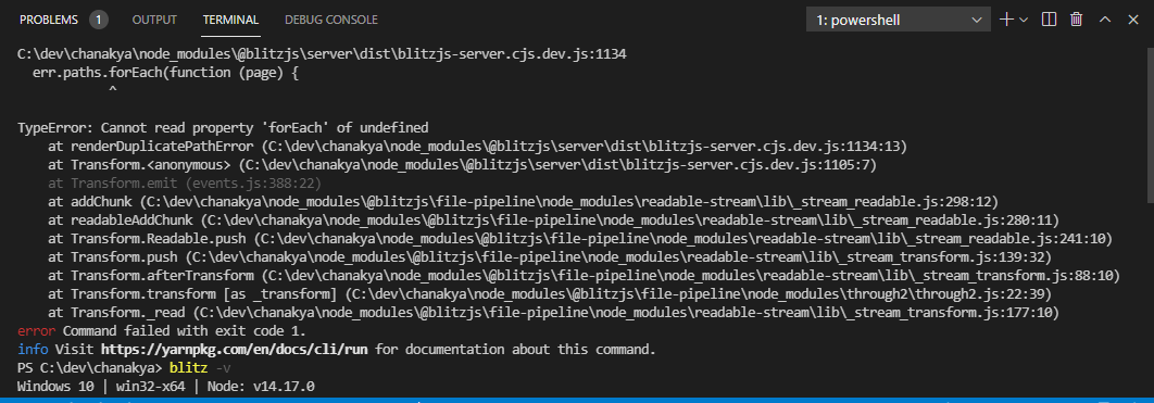 Warning: You have created conflicting page routes: · Issue #143 · blitz ...