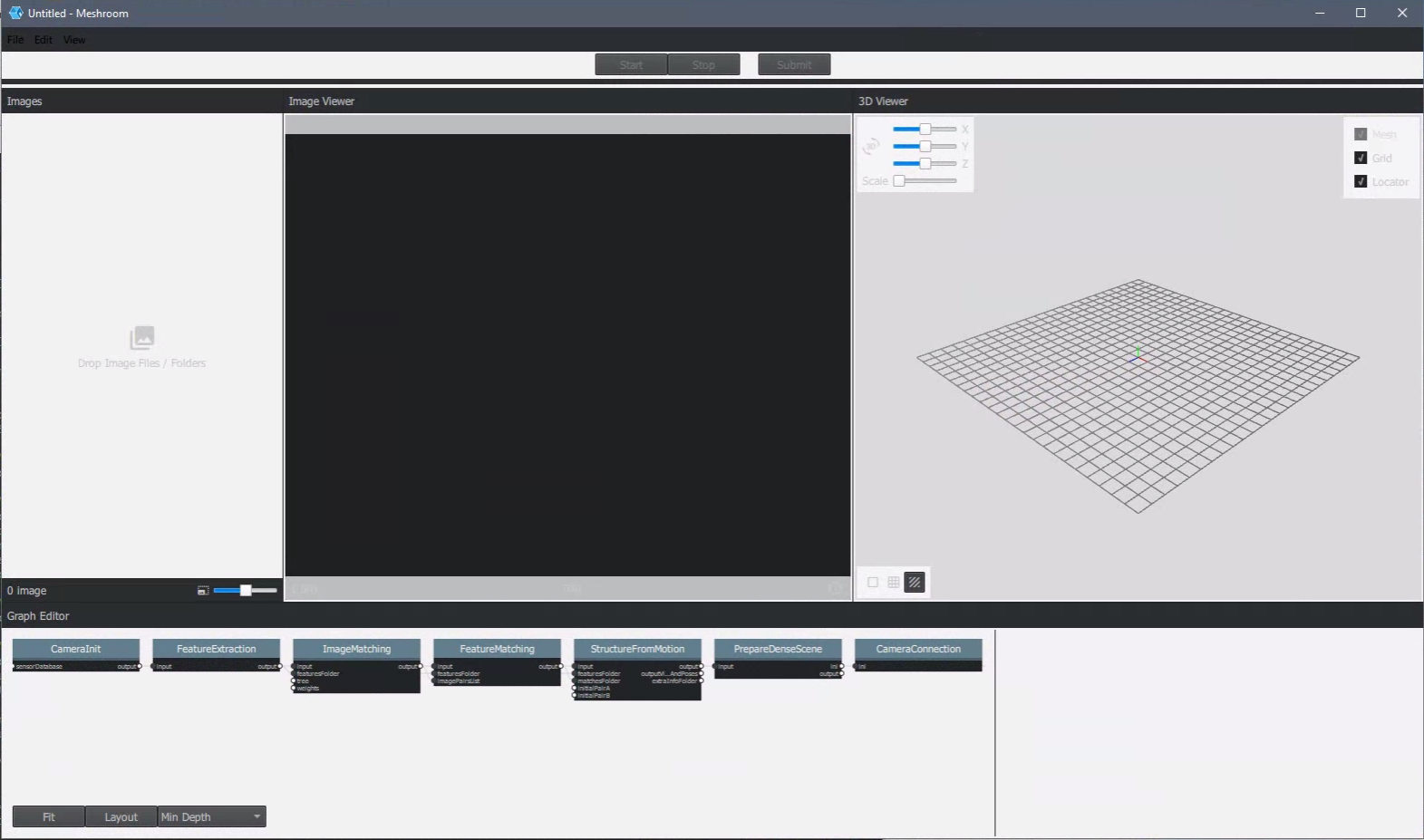 UI Dark Palette Issue · Issue #119 · alicevision/Meshroom · GitHub