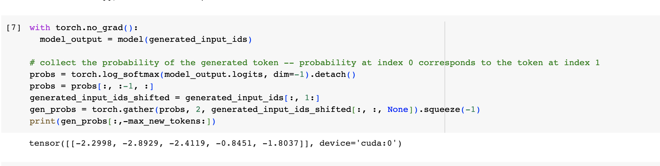 Bug on compute_transition_scores, inconsistency between two ways of