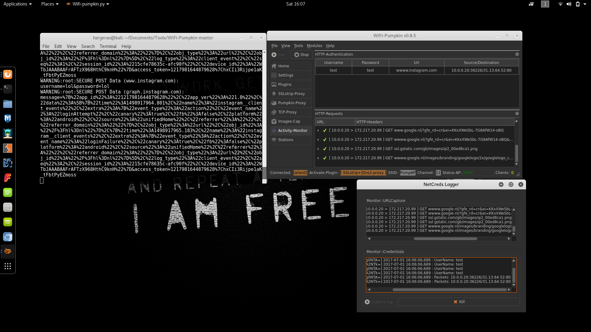 Credentials In Terminal Nothing In GUI Issue 248 P0cL4bs WiFi