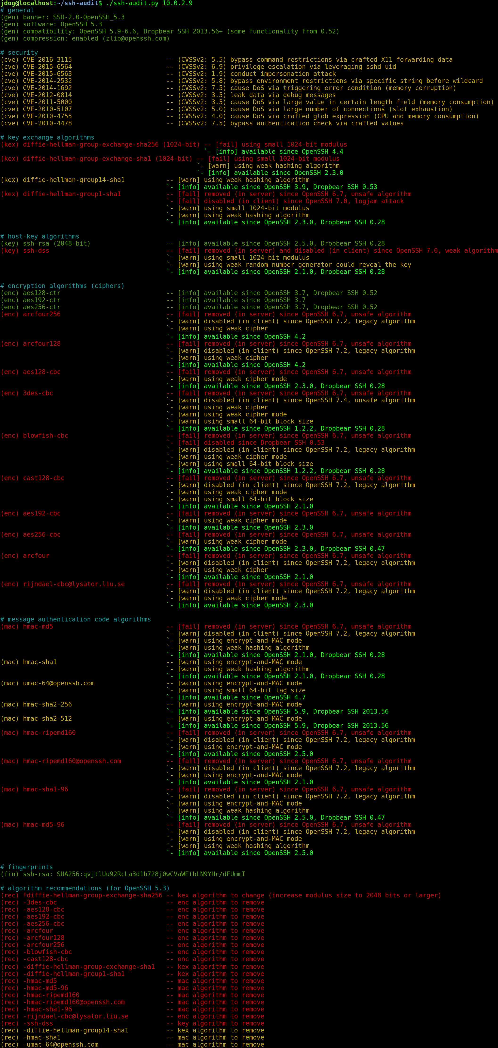 ssh-audit