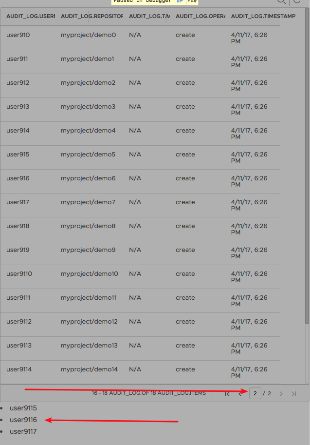 Use Paging Test Case Errors · Issue #3110 · vmware-archive/clarity · GitHub