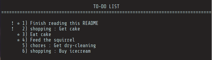 GitHub - naveen-u/To-Do: A command-line to-do list manager.