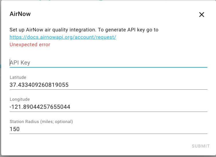 Airnow integration crashes server if no data returned · Issue #47143 ...