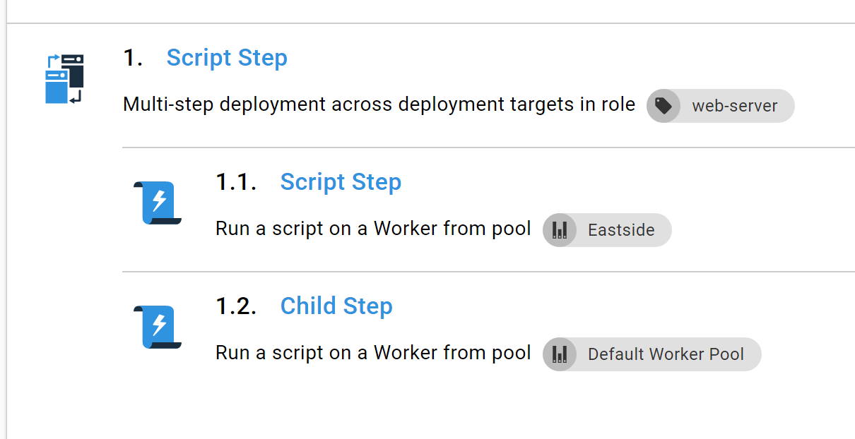 Worker Pool unchangeable from default for child script steps · Issue ...