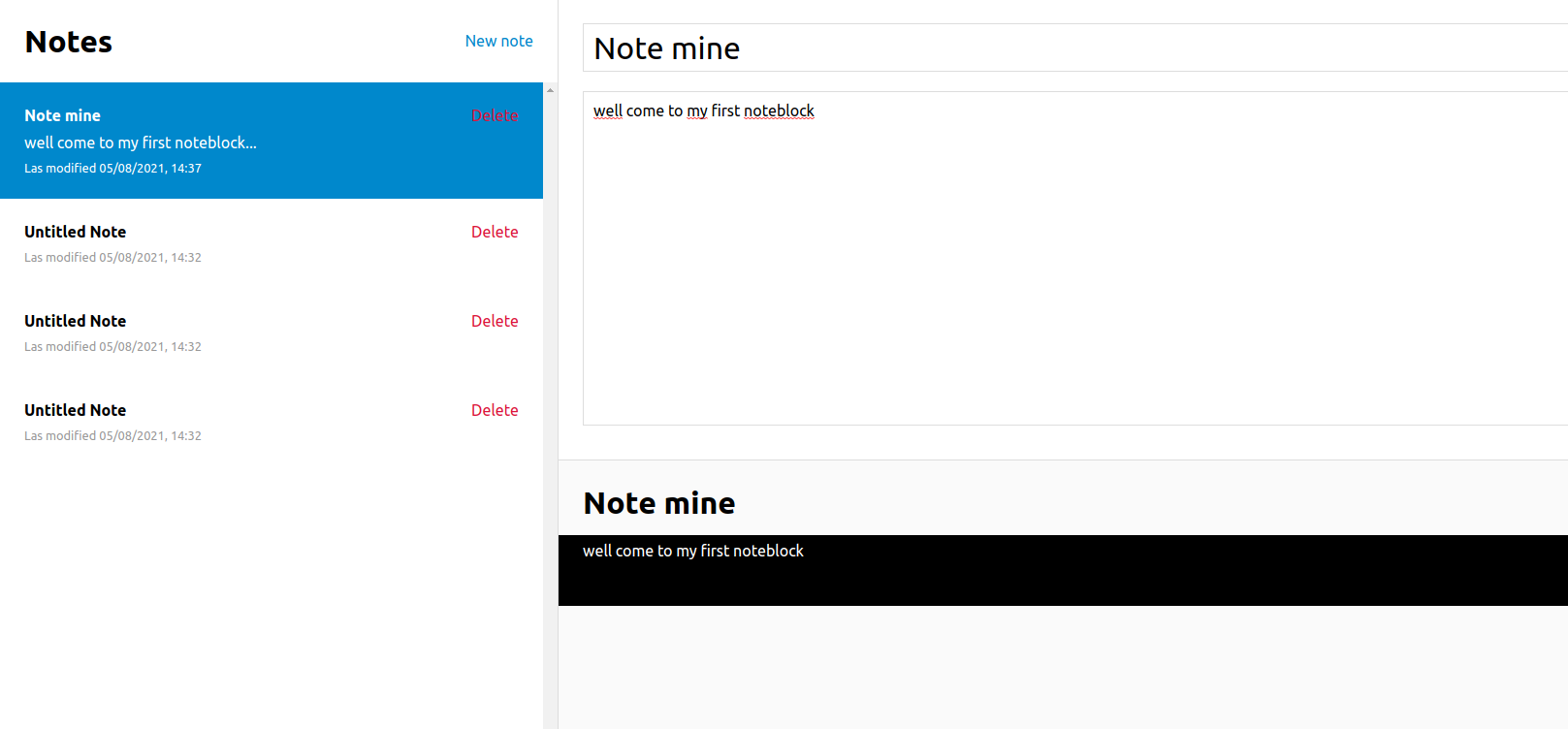 GitHub kleberkunha/NoteBlock