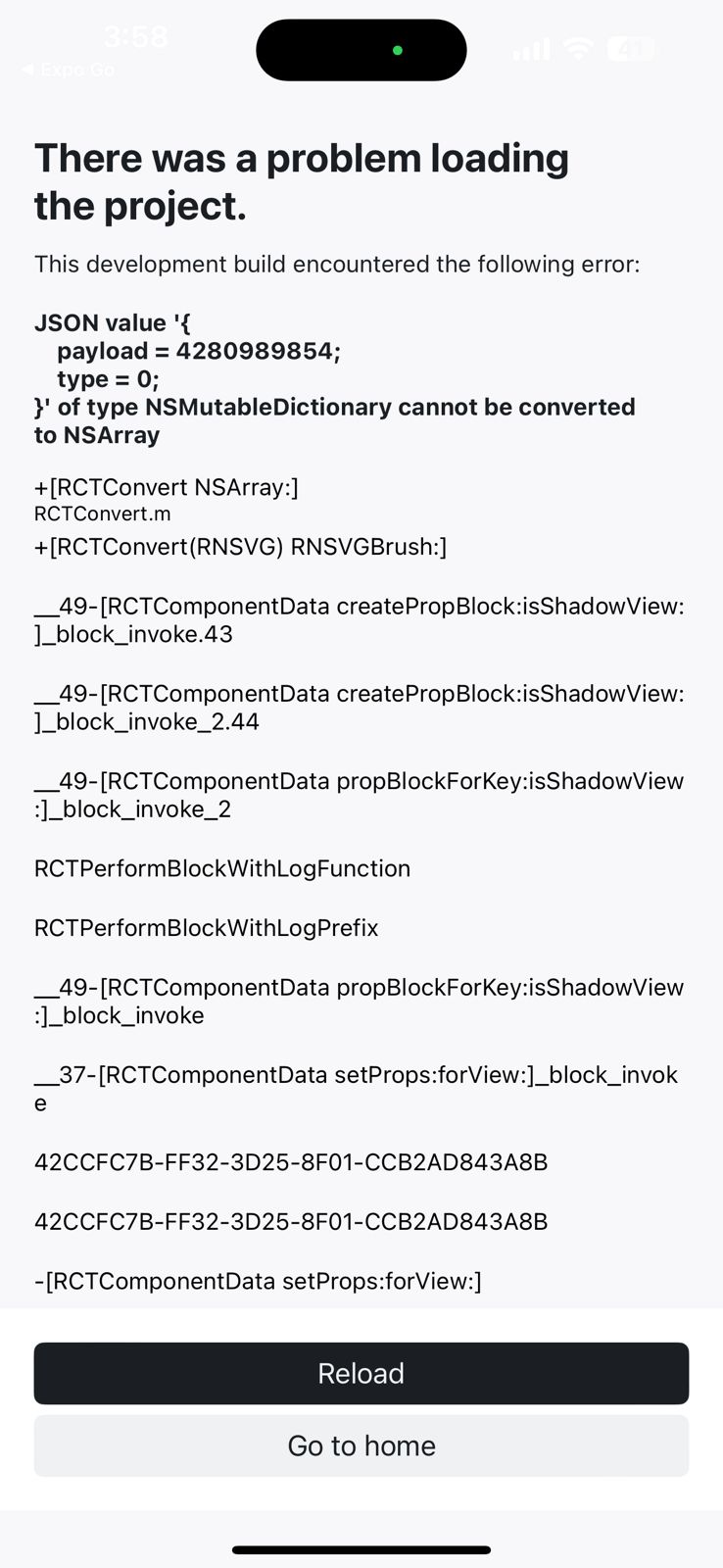 Issue happening only when running on custom dev client · Issue #1972 ...