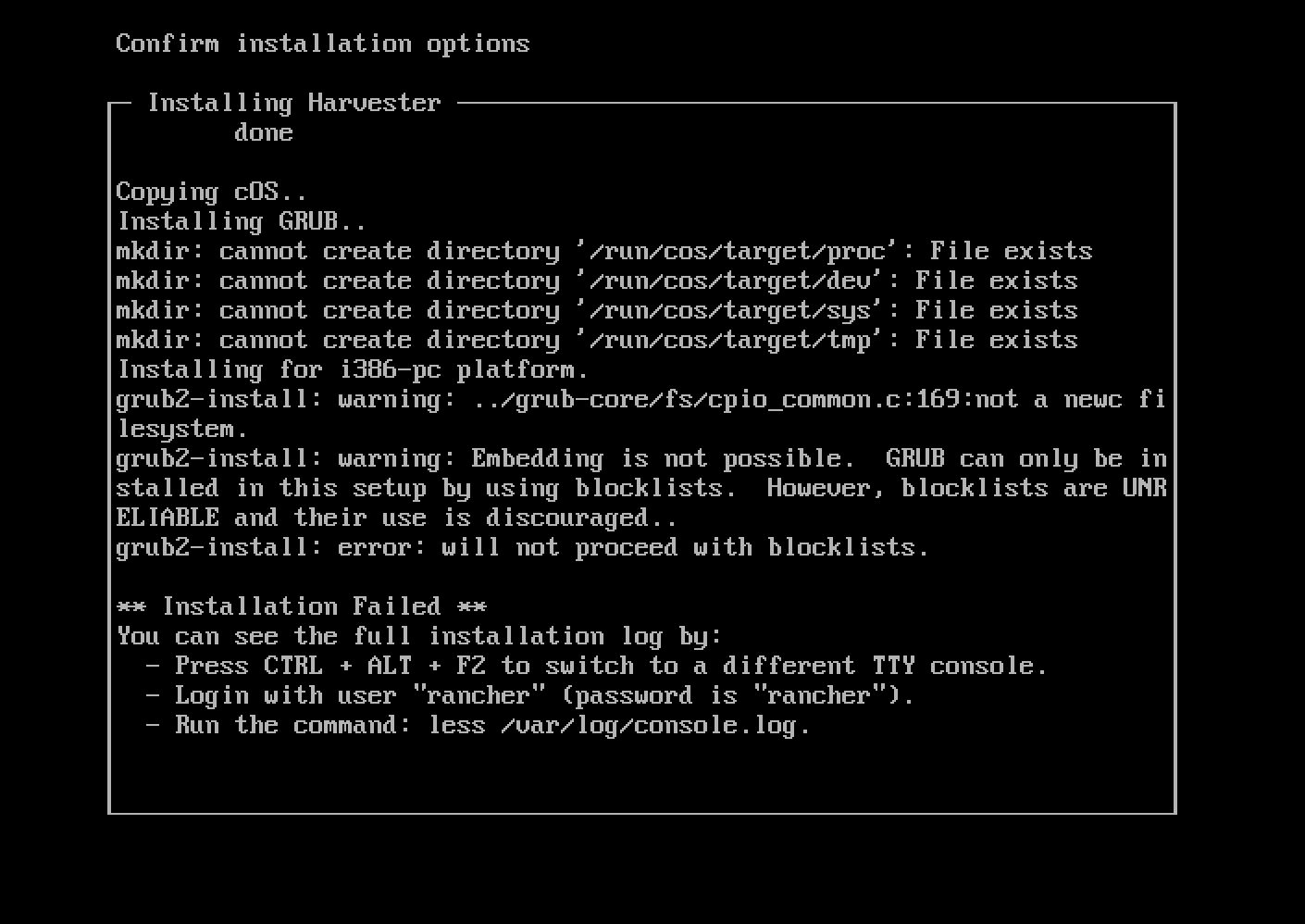 [Feature] Legacy Iso for older servers · Issue 2023 · harvester