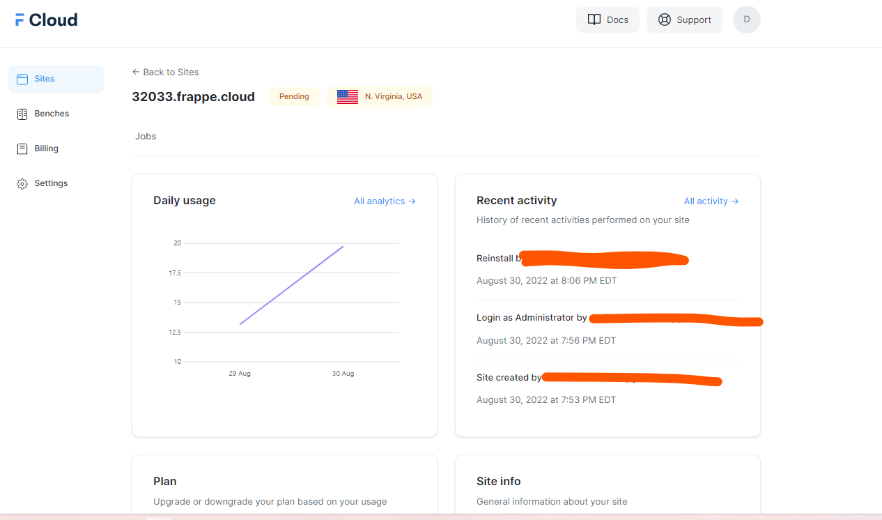 Site Dashboard State Is Not Updated Once Loaded Issue 456 Frappe