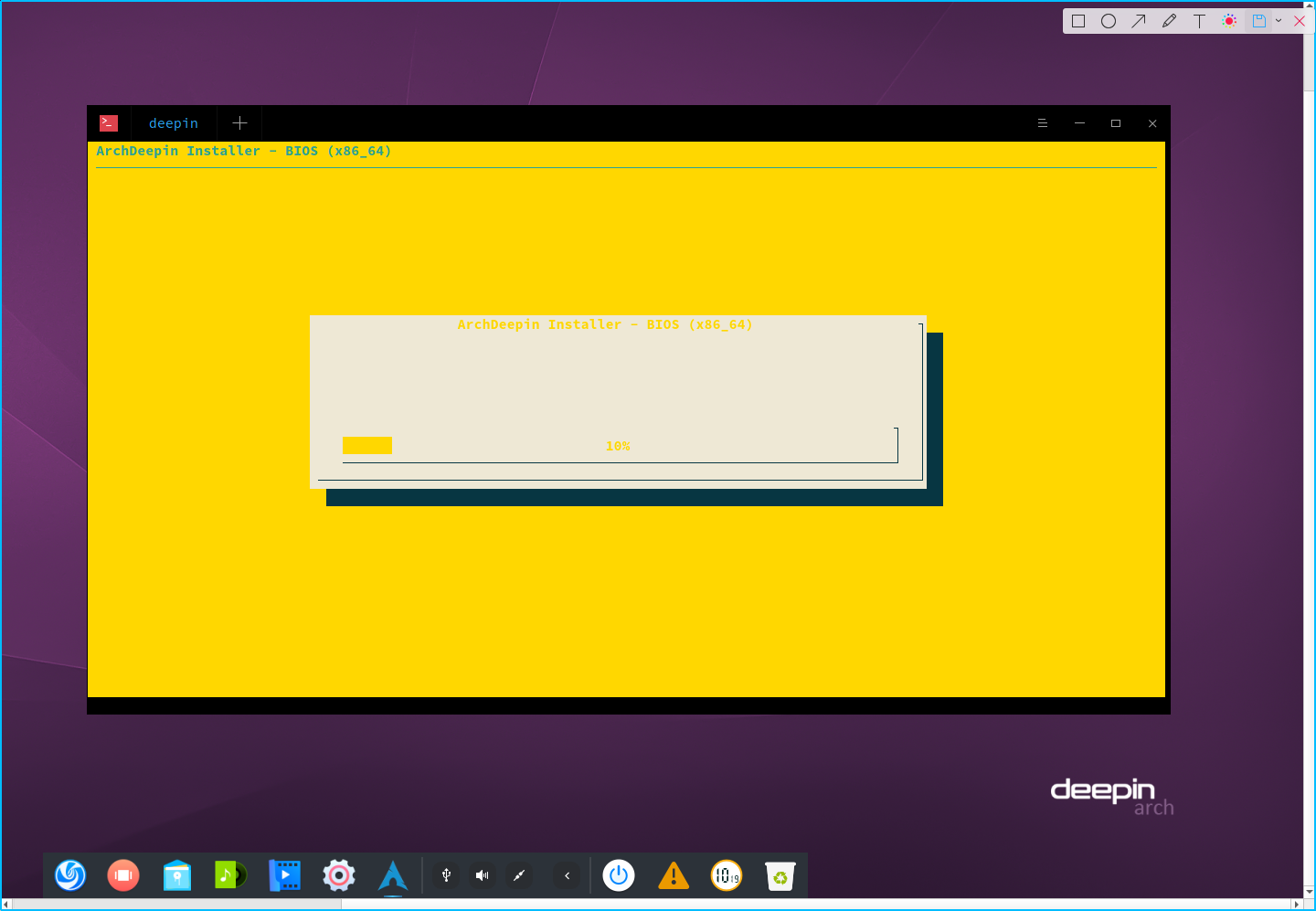warning sign in the dock since update · Issue #1029 · linuxdeepin ...