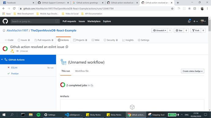Github Action Eslint problem · community · Discussion #25378 · GitHub