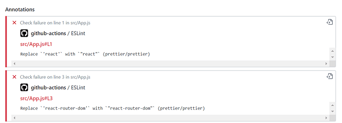 Github Action Eslint problem · community · Discussion #25378 · GitHub