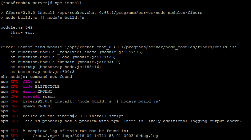 Failed update v0.63.1 · Issue #10452 · RocketChat/Rocket.Chat · GitHub