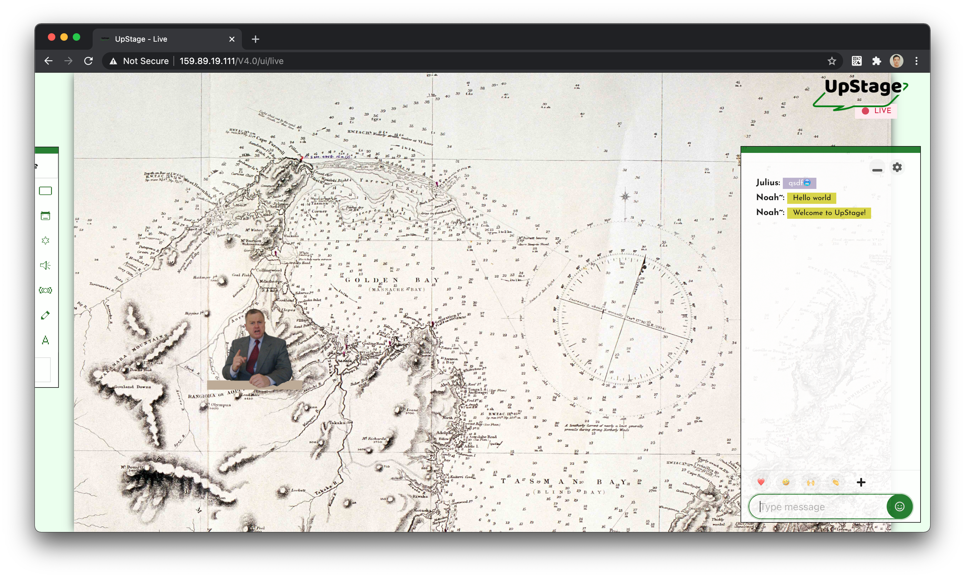 stage: chat font size (audience) · Issue #52 · upstage-org/upstage · GitHub