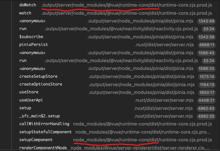 Nuxt 3 built server loaded duplicated vue instance when require from ...