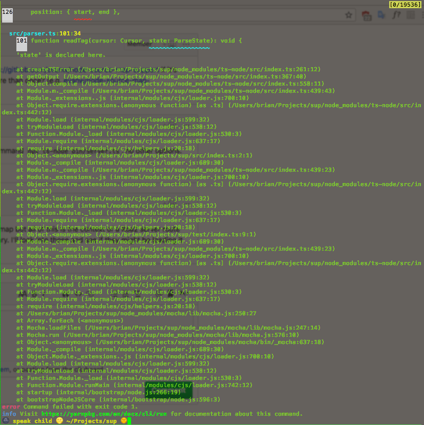 Truncate stack trace on compiler error · Issue #679 · TypeStrong/ts ...
