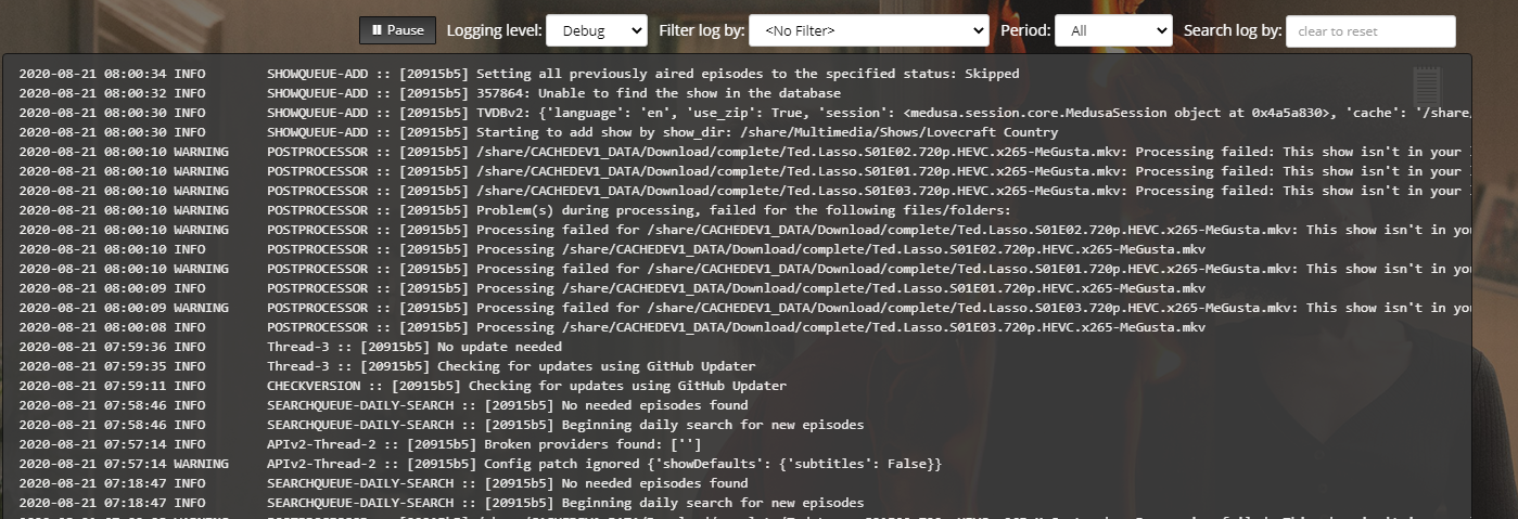 Can't add new shows · Issue #8367 · pymedusa/Medusa · GitHub