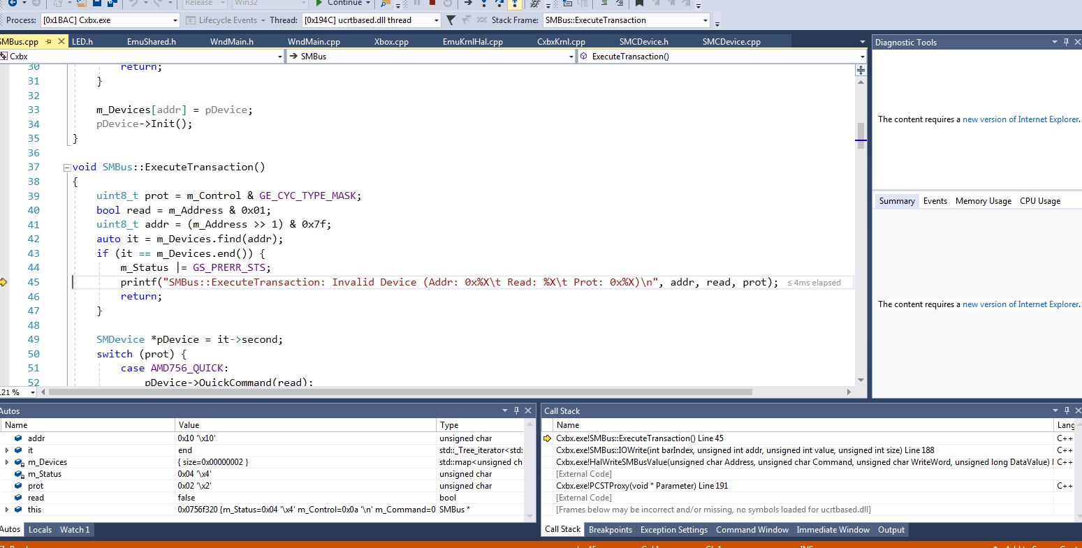 Bug in SMC device? · Issue #871 · Cxbx-Reloaded/Cxbx-Reloaded · GitHub