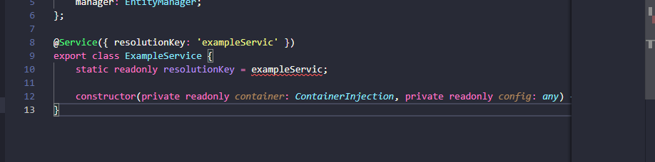 [BUG] medex init command generates faulty example.services.ts file ...