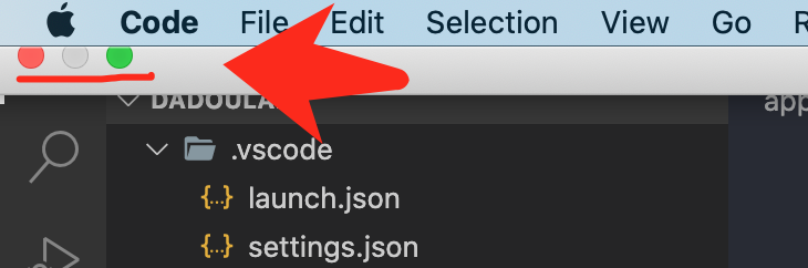 Vs Code Button Bottom Code the buttons in the upper left corner of the interface will appear ...