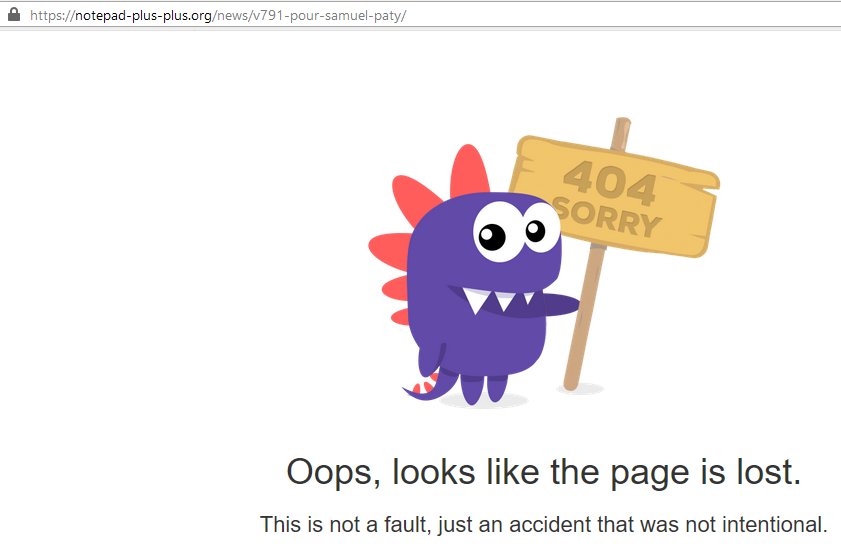 v7.9.1 release page is 404 · Issue #9092 · notepad-plus-plus/notepad ...