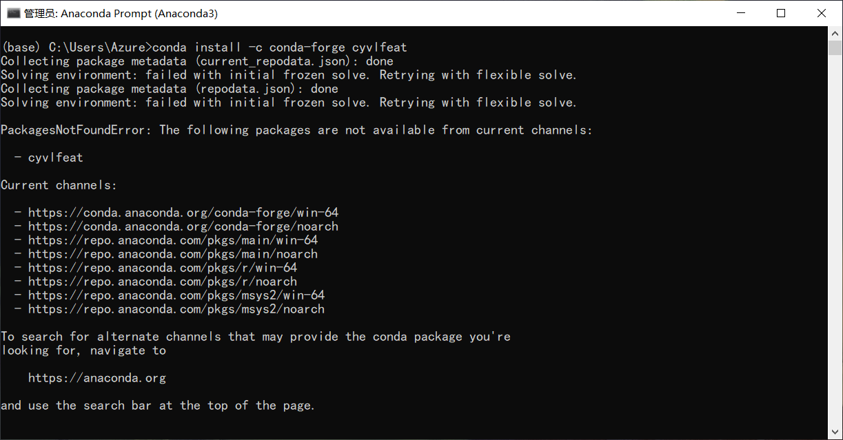 Unable to install cyvlfeat via conda · Issue #58 · menpo/cyvlfeat · GitHub