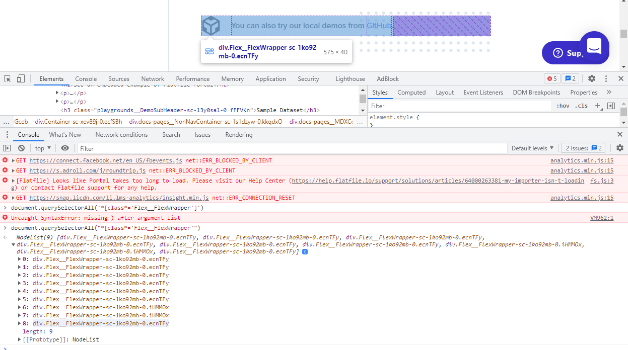 The upload form doesn't appear after button clicking · Issue #6633 ...