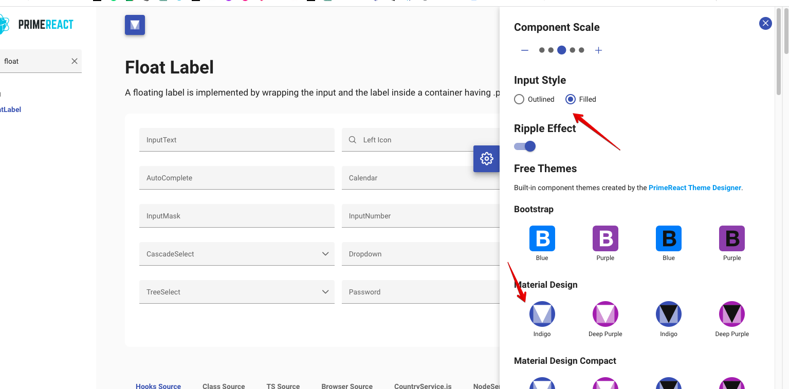 TextArea Material Theme FloatLabel issue · Issue 4199 · primefaces