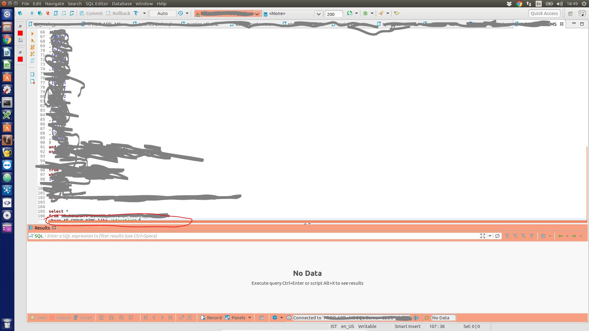 Bug Report - sql editor scrollbars hides last row · Issue #4839 ...