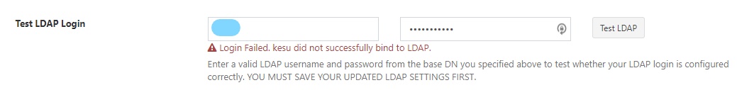 Problem to login with a LDAP account (With Successful LDAP?) · Issue ...