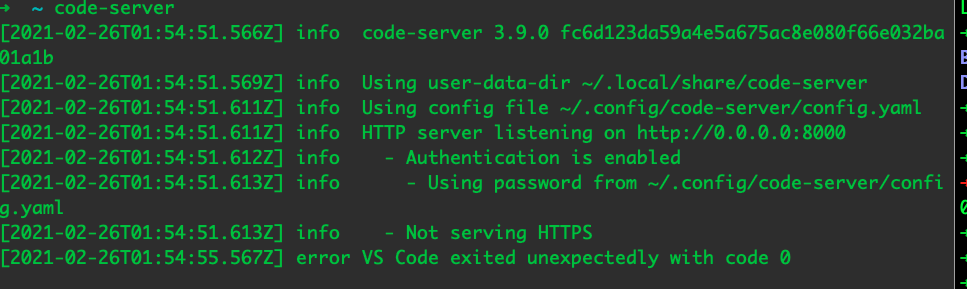 Upgrade to 3.8.0 results in 500 VS Code failed to load · Issue #2577 ...