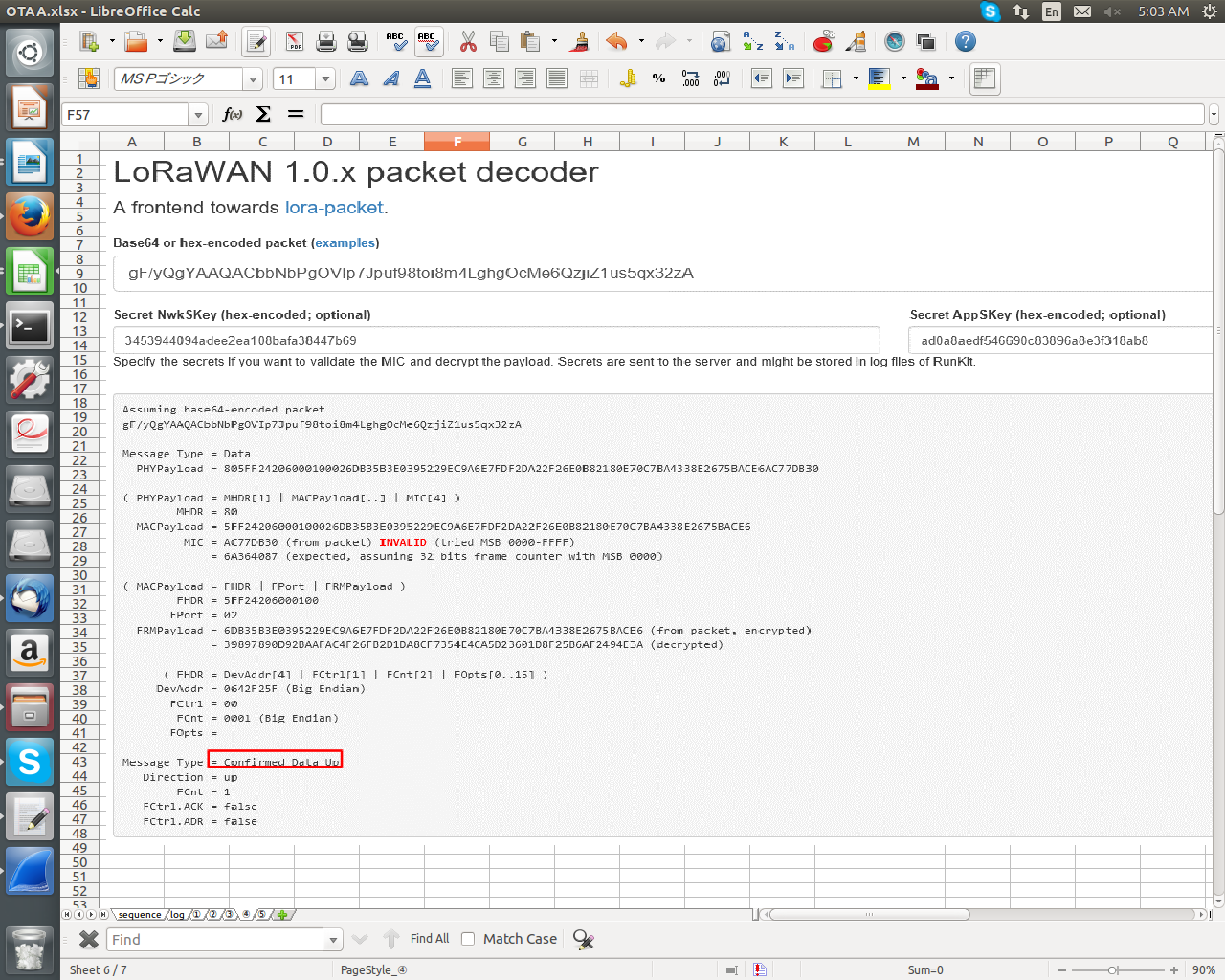 At OTAA, LoRa Server returns Unconffrimed data down to Confirmed data ...