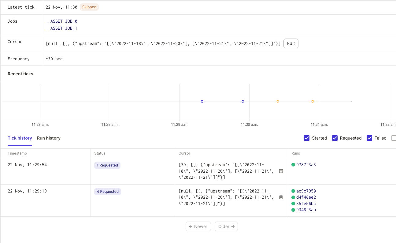 make build_asset_reconciliation_sensor work with partitions · Issue